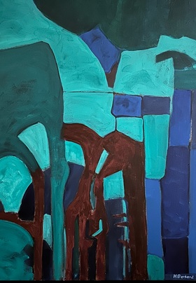 Painting by Hans Gerhard